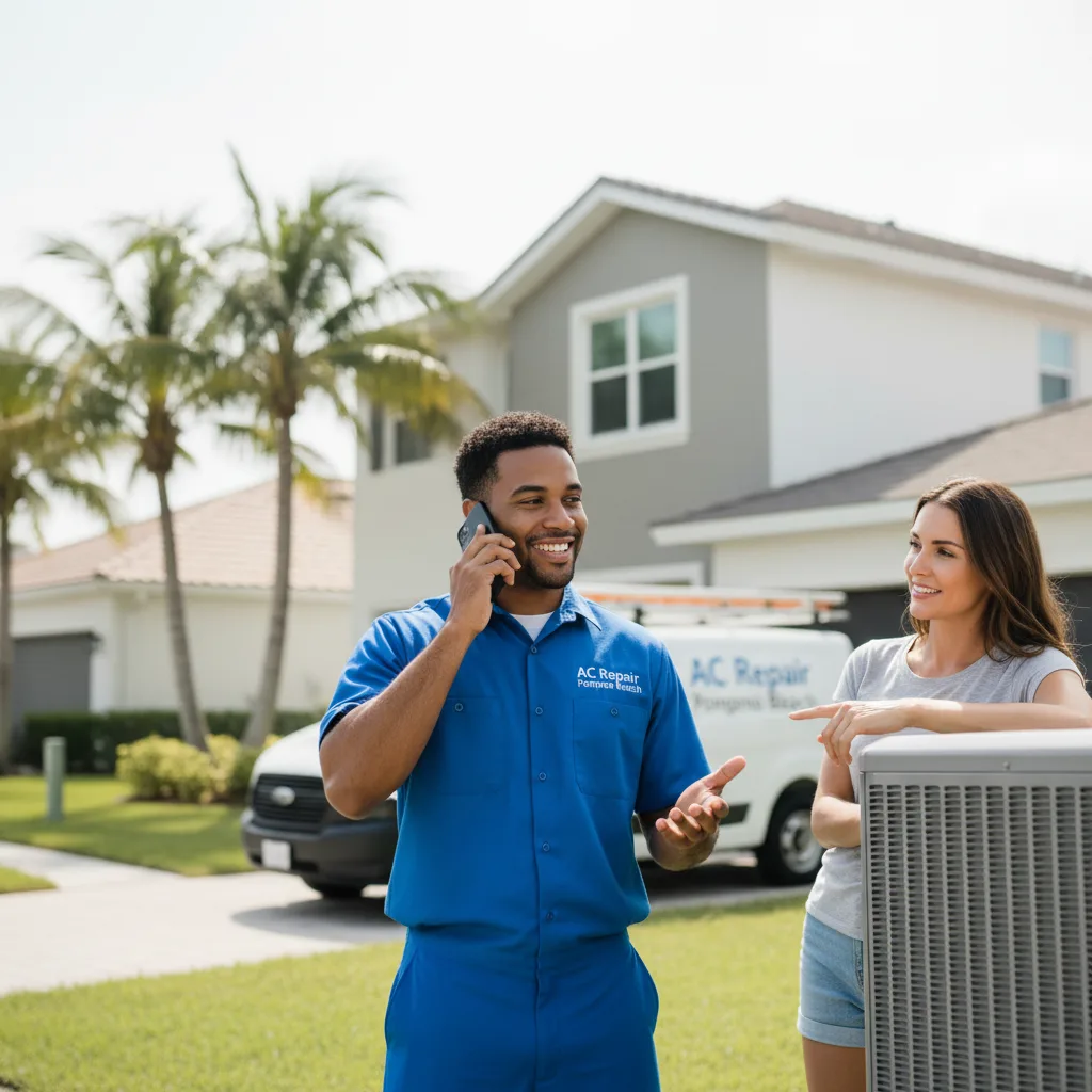 AC Repair Pompano Beach customer support in Miller Place